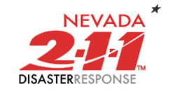 Nevada 2-1-1 Disaster Services Logo