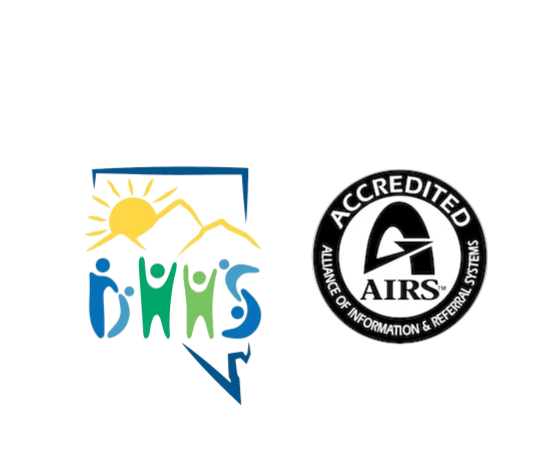 Nevada Department of Health & Human Services Logo, AIRS Accredation Logo