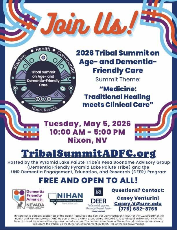 2026 Tribal Summit on Age- and Dementia-Friendly Care