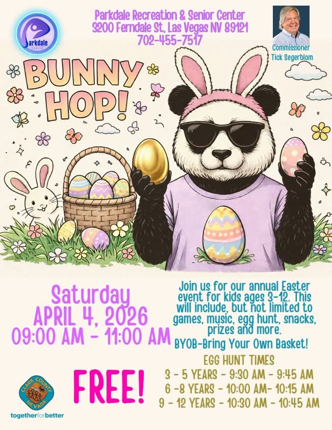 Bunny Hop Easter Egg Hunt