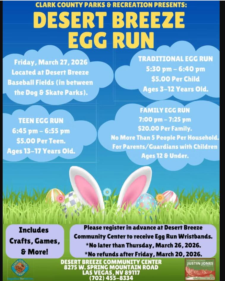 Desert Breeze Egg Run