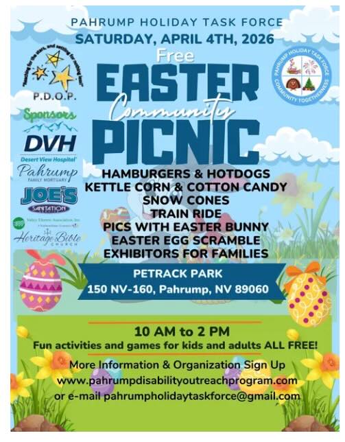 Pahrump Free Easter Community Picnic