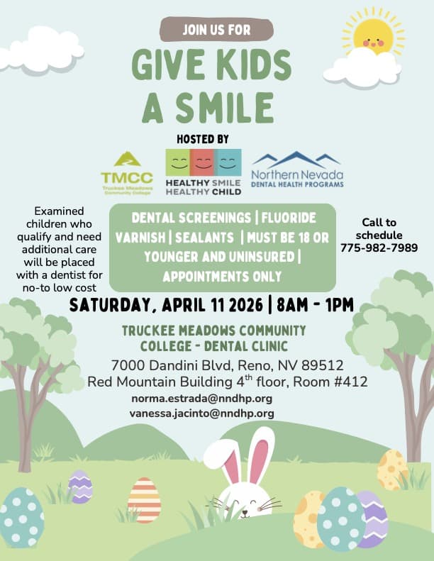 Give Kids A Smile Event Flyer April 11 2026