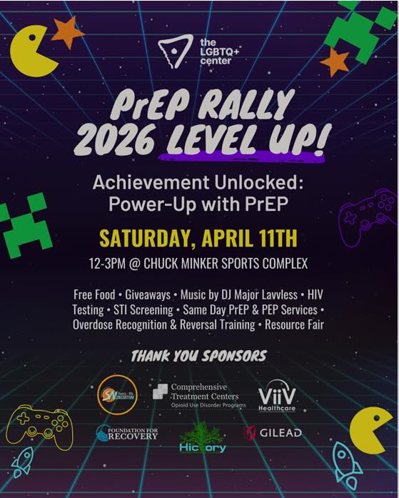 PrEP Rally 2026 Level Up!