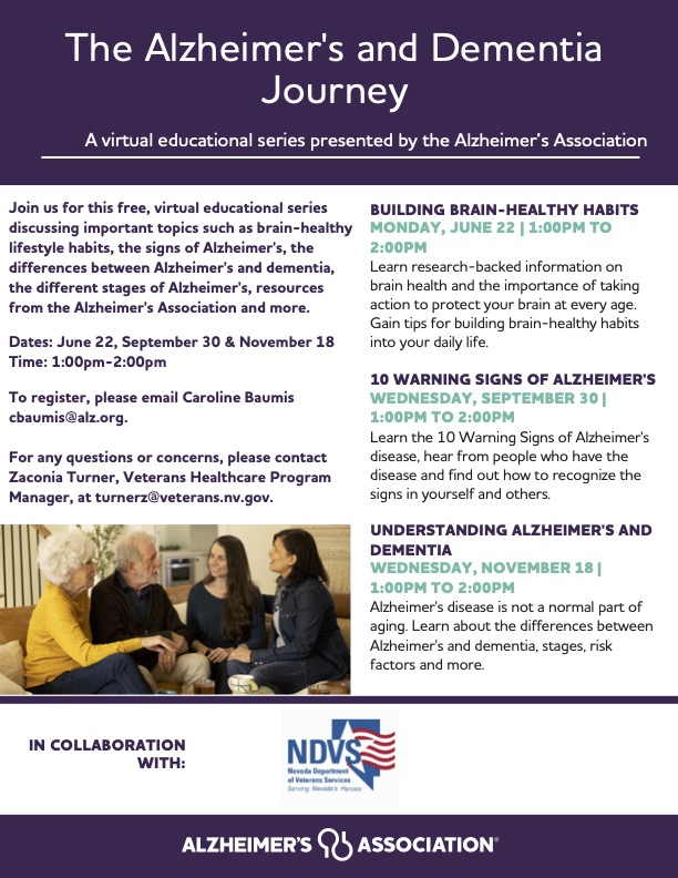 The Alzheimer’s and Dementia Journey: Building Brain-Healthy Habits