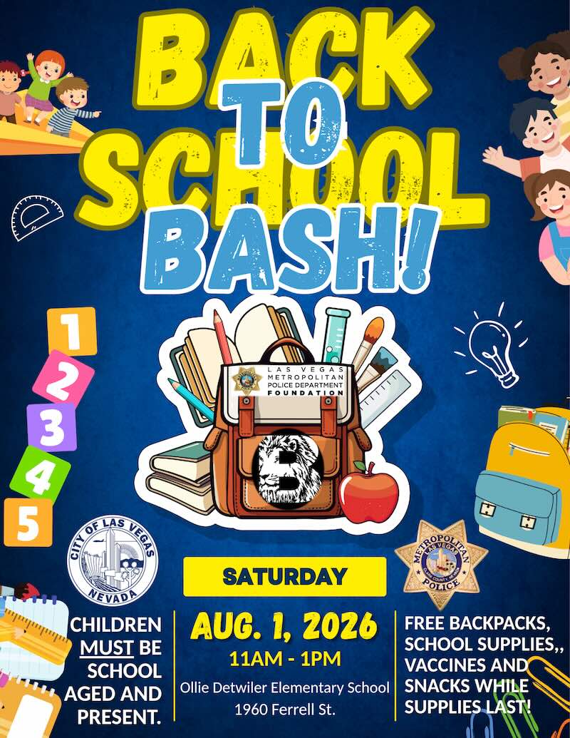 2026 Back to School Event Flyer