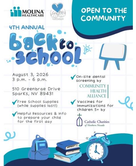 Molina Healthcare 4th Annual Back to School Event