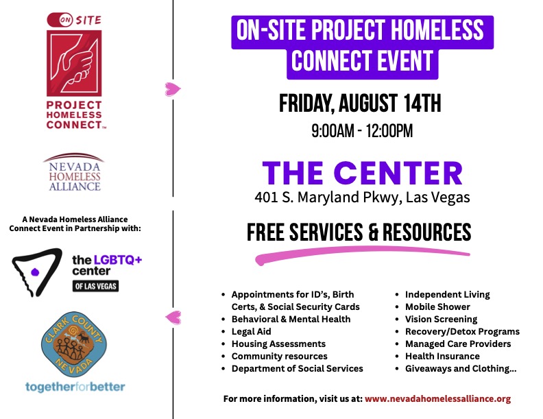 On-Site Project Homeless Connect Event